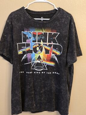 Pink Floyd Black Short Sleeve Band Graphic Tee Size XL